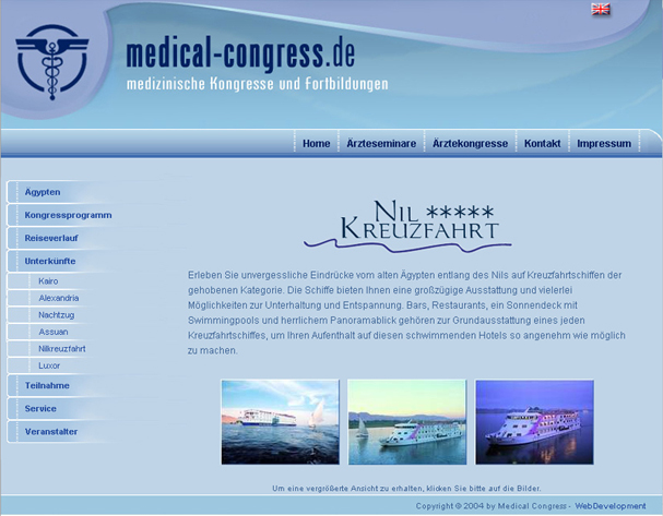 Medical Congress - Medizinische Kongresse und Fortbildungen