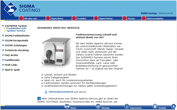 Sigma Coatings Farben und Lackwerke Bochum